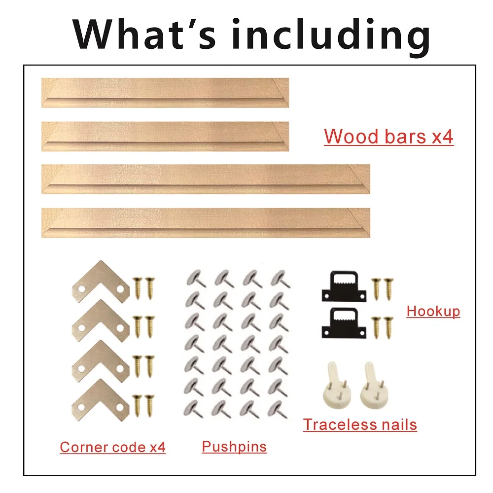 DIY Wooden Canvas Frame Kit 5