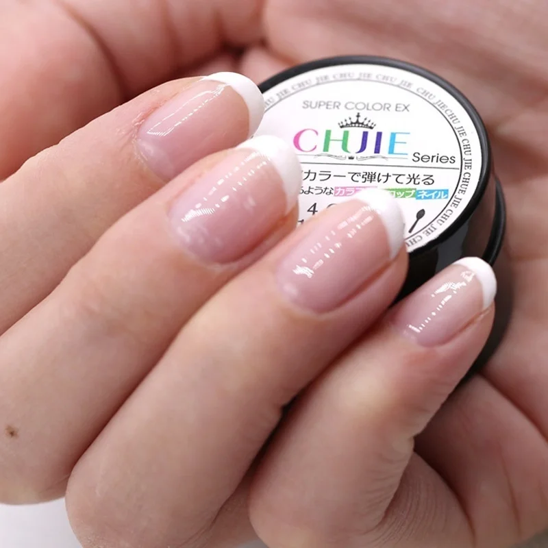 1PC 10ML Gel Varnish French Nail White Nail Polish Gel For Manicure Gellak Semi Permanent Hybrid Nails Art White Gel Nail Polish - 3