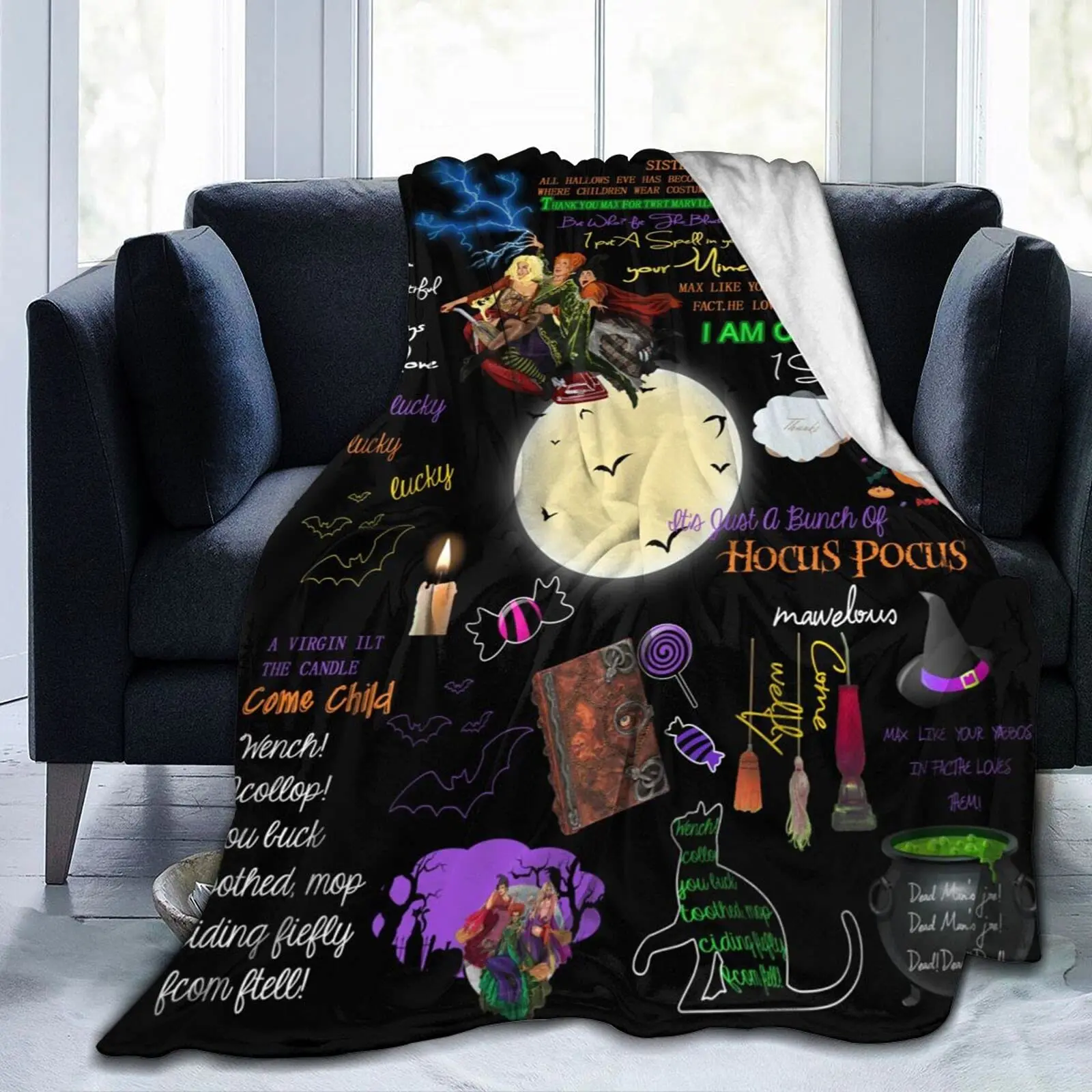 Hocus Pocus-�ҷ��� ������ �ö��� ���, ������ �ڸ� �ε巯�� �÷��� ��� ���� ���� ħ�� Ȩ ���׸��� ����