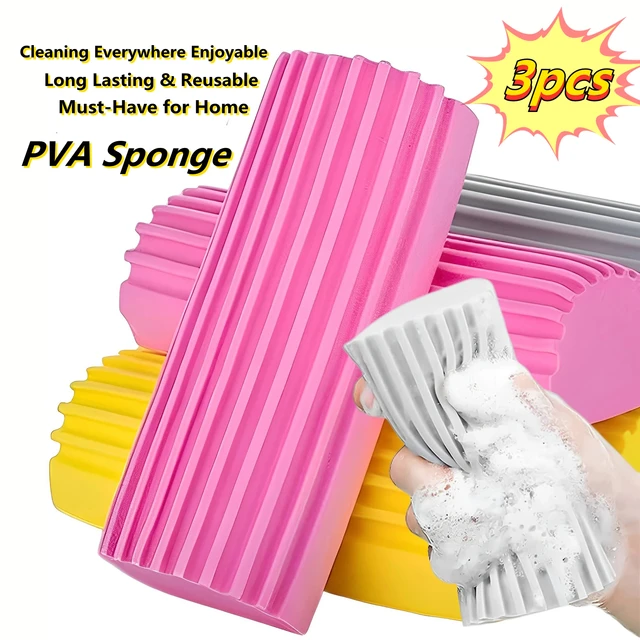 Magical Dust Cleaning Sponges Pva Sponge Damp Clean Duster Sponge  Multifunctional Household Sponge Cleaning Brush Accessories - AliExpress