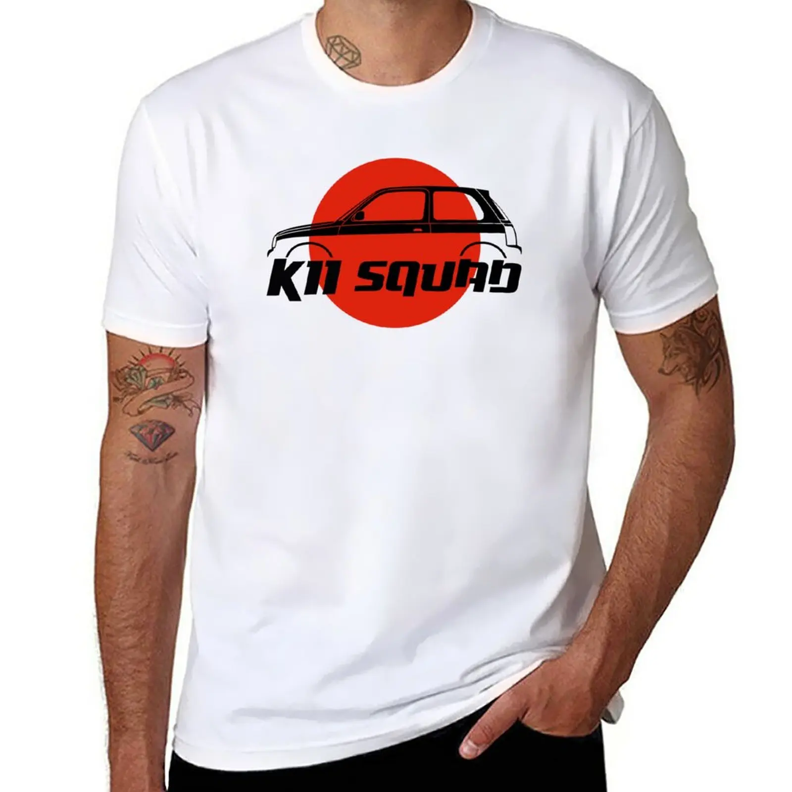 

K11 Squad -k11 3-door T-Shirt oversized Blouse mens t shirt graphic