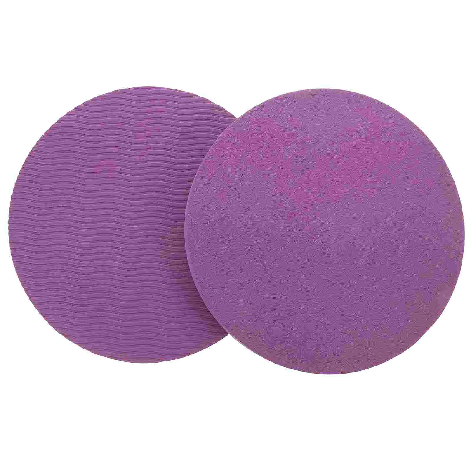 

2 Pairs of Reusable Yoga Knee Pad Yoga Kneeling Pad High Rebounding Knee Elbow Protective Cushion