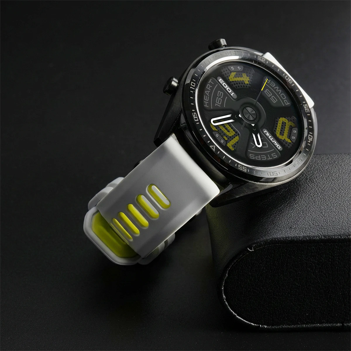 Two-Tone Silicone Sports Wristband Bracelet Accessories