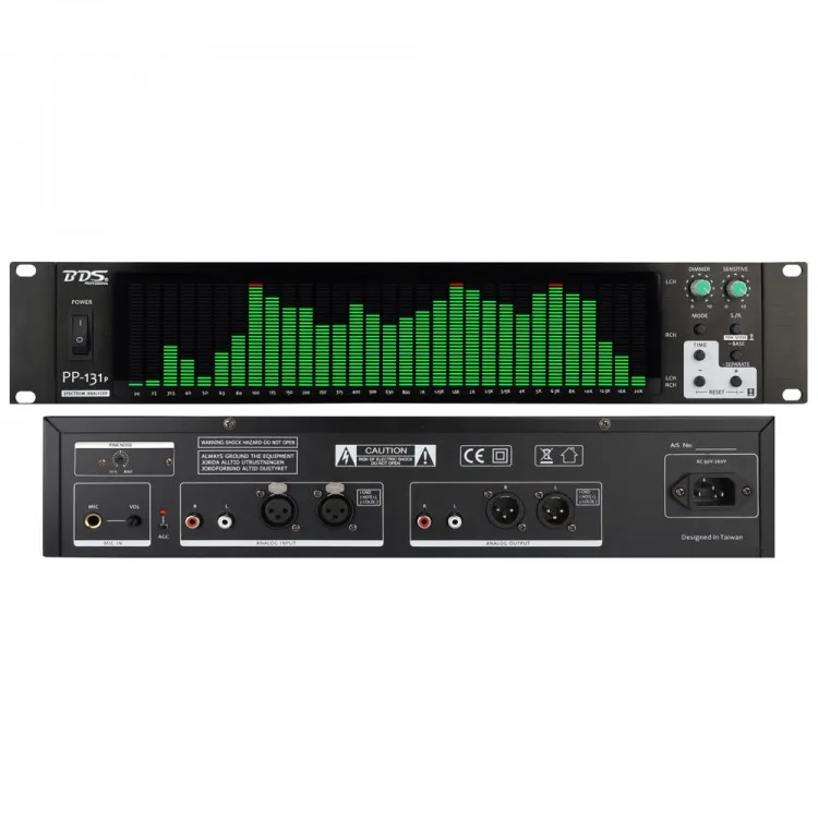BDS PP-131P Audio Spectrum Analyzer Green Display Music Indicator VU Meter with 31-Segments Optoelectronics Product