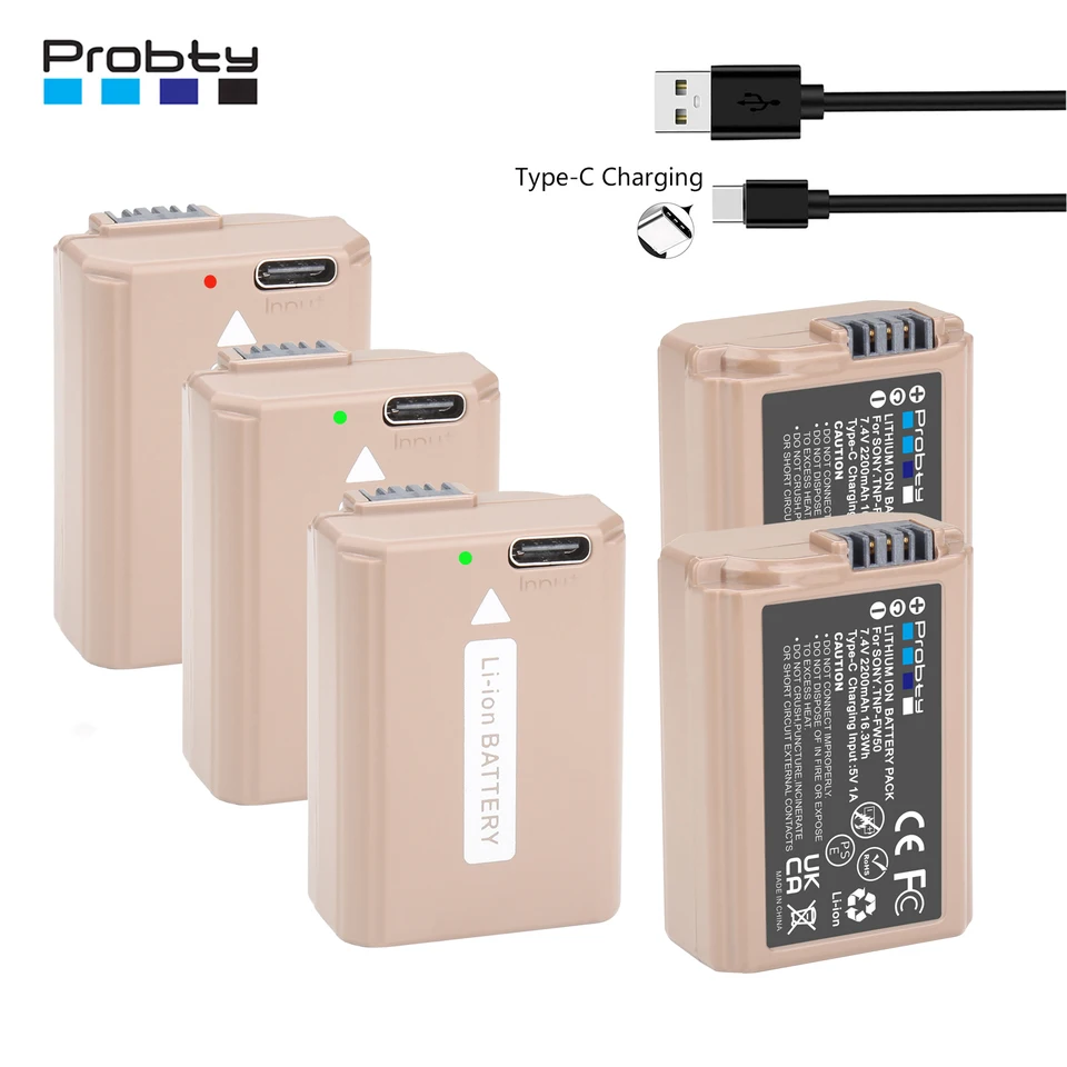 Batteria PATONA NP-FW50 950mAh Per Sony Alpha - Compatibile Con A6000, A7, RX10, NEX - Foto 9