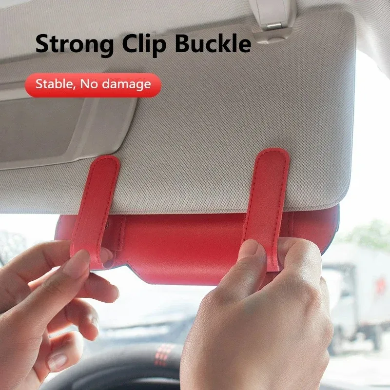 차량용 다기능 선글라스 거치대, 아우디 SLine RS3 RS4 RS5 8P 8V 8L Q3 Q5 Q7 A3 A4 B5 A5 A6 용 안경 보관