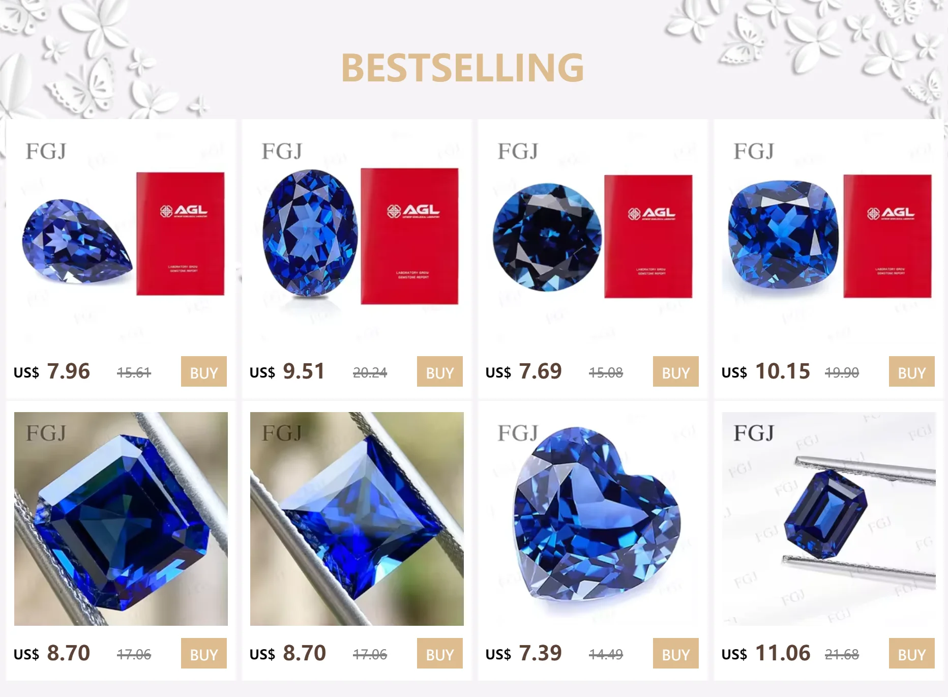 Neueste Lab Grown Ruby Pigeon Blood Red Asscher Quadratische Form Charms Edelstein für DIY Perlen Herstellung Materialien AGL Zertifikat – Detail 1