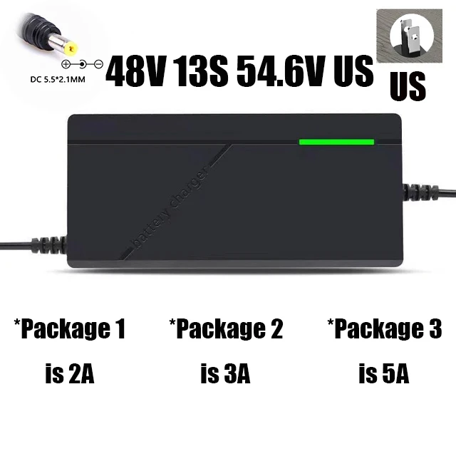 Universal Smart Fast Charging Plug Charger for Lithium Li-ion Battery Packs