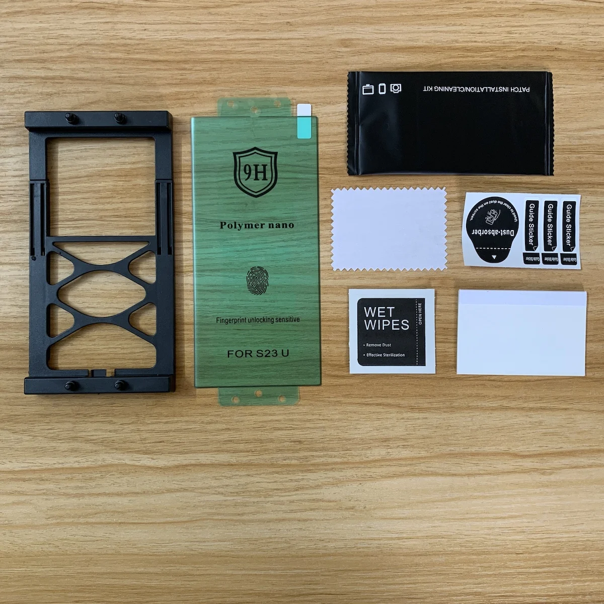 Premium Screen Protector with Installation Kit for Enhanced Display Protection