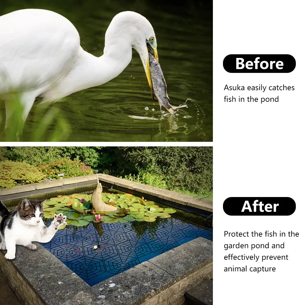 Pond Protectors Net 20/40Pcs for Protecting Fish
