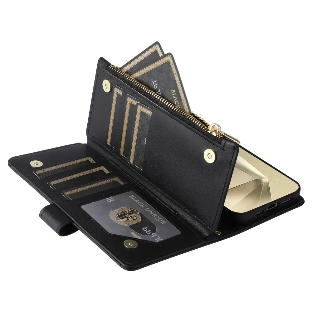 Crossbody Wallet with Card Holder and Phone Case Cover