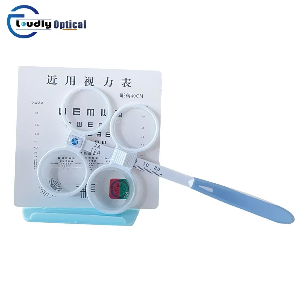High Quality Optical Adjustable Optometry Prism 3/12△ Lens Flipper With Accessories FL-8A