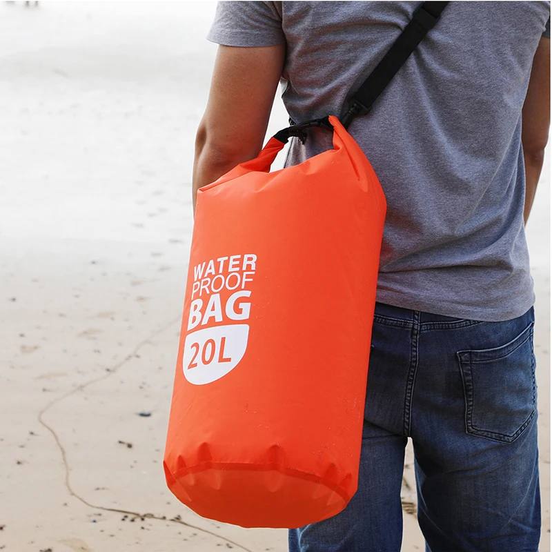 10L 20L Waterproof Bag Diving Outdoor Duffel Ocean Pack Pool Sea Raft Sports Gym Swimming Trekking Anti-Water Dry Bag For Kayak
