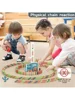 Domino Train Toy Kids Games: Automatic Dominoes Building Set Rally - Toys for 3 Year Old Boys 2