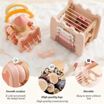 Wooden Baby Montessori Toys - Wooden Toys 6