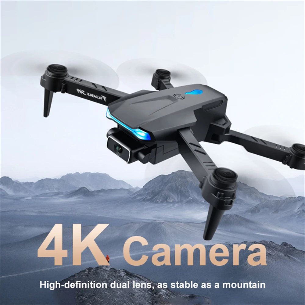 2022 New 4k Profesional HD Dual Camera 1080P WiFi fpv Drone Quadcopter Toys Real-time transmission Helicopter |