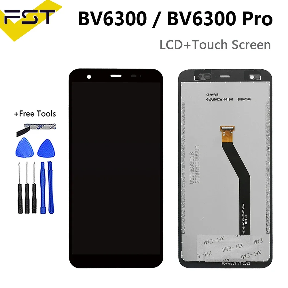 

100% Tested For Blackview BV6300 / BV6300 PRO LCD Display Touch Screen Assembly Replace For BV6300Pro LCD 057WE53-7300202603