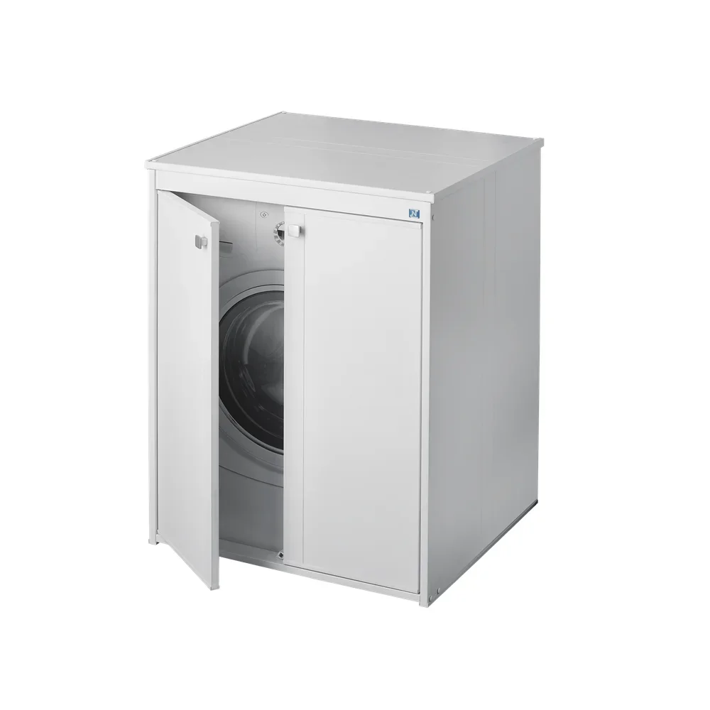Italian Luxury PVC Kitchen and Bathroom Cabinets Cold Snow Rain Resistant with Wash Basin Accessory for Laundry or Home Use
