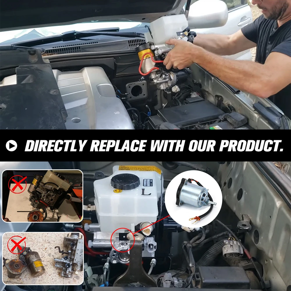 ABS Brake Booster Pump Motor abs brake booster pump for Toyota 4Runner For Lexus GX460 GX470 LX570 LX450D Land Cruiser Prado 47960-60050 4796060050