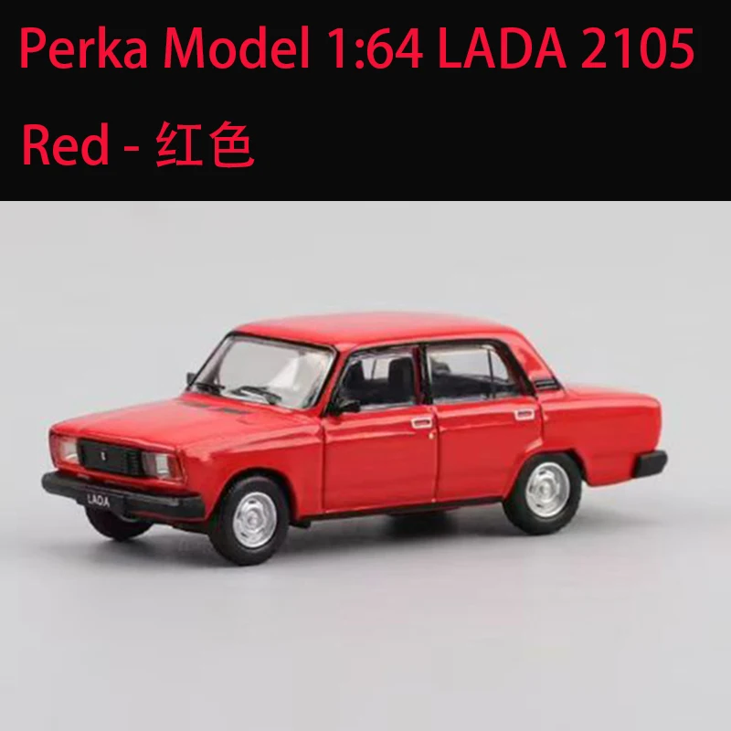 Perka Model Alloy 1:64 Scale LADA 2105 2101 Classic Sedan Car