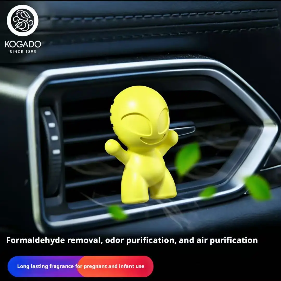 Car Aromatherapy Air Freshener with Long-Lasting Odor Removal