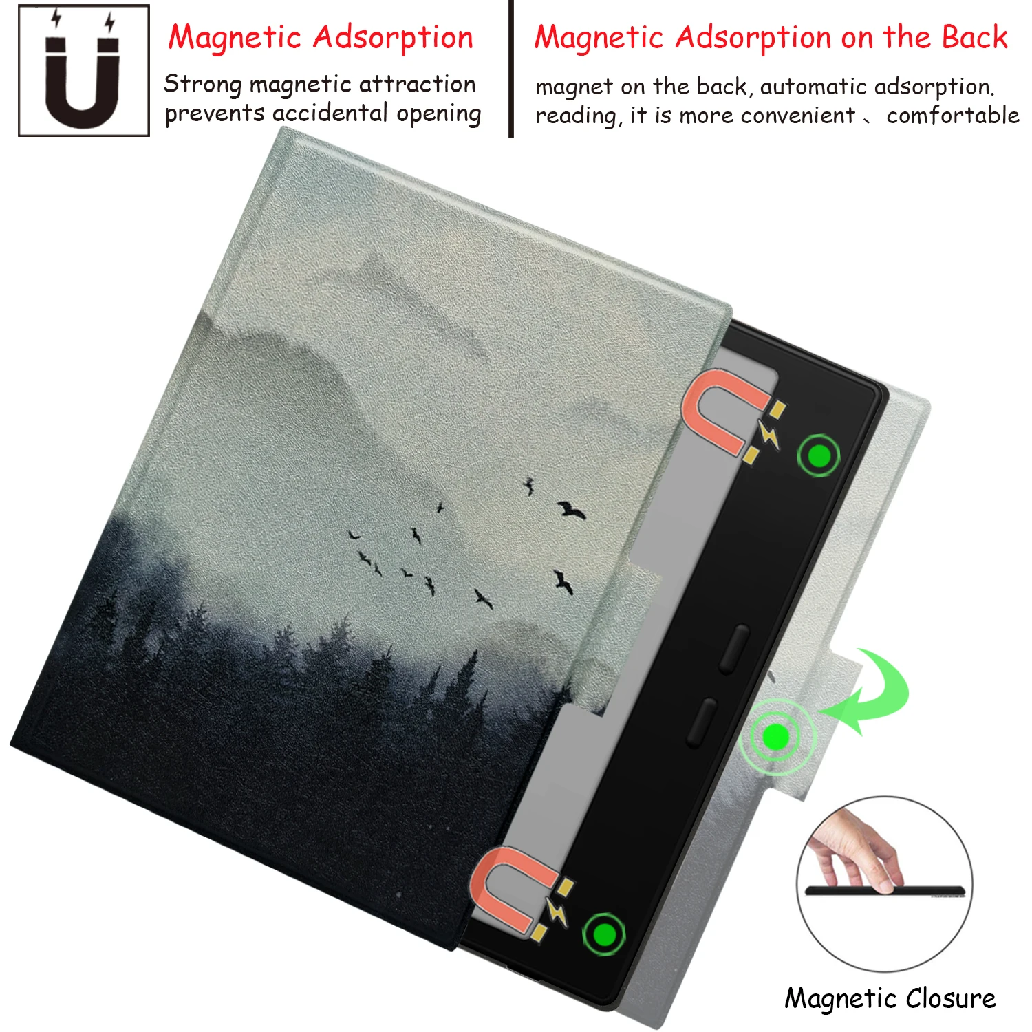 Magnetic Case for Boox Go Color 7 (Gen II/ I 2025/2024) / Boox Go