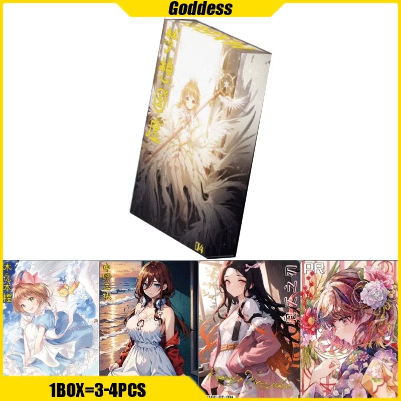 

FANTASY Goddess Cards Anime Figure Collection Playing Cards Mistery Box Board Games Booster Box Toys Birthday Gifts