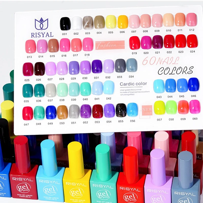 15ml Neon Gel Nail Polish Set - Vibrant Multi-Color Collection