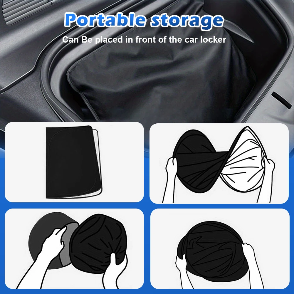 8Pcs/Set Car Multi Sun Shade Ultraviolet Isolation Blackout Visors Auto Windows Privacy for Tesla Model Y 2020-2024 Accessories