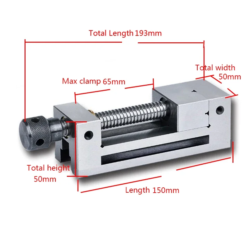 QGG50 High Precision Machine Vise 2 Inch 2" Right Angle Vise Grinder CNC Gad Tongs For Surface Grinding Machine 6