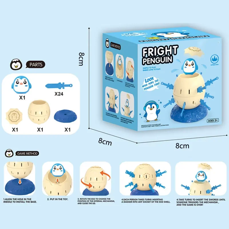 재미있는 미니 해적 장난감 교육용 장난감 버킷 플러그 휴일 파티 선물 보드게임 부모-자녀용 어린이 생일 선물