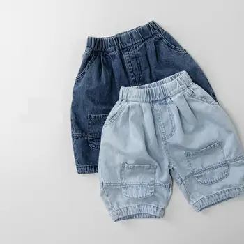 Children Loose Capri Pants 1