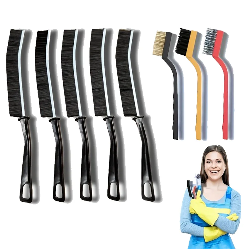 Crevice Cleaning Brush Hard Bristle Grout Gap Clean Brush Car Corners Window Groove Kitchen Tile Seam Cleaning Tools
