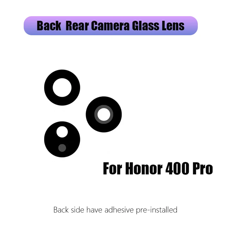 Back Rear Camera Glass Lens Cover - Lens Repair Replacement Part