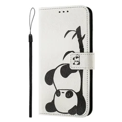 Colorful PU Leather Flip Phone Case - Book - Style Wallet Cover with Card Holder - Oscal Tiger 13 (YB0720)