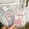 MINKYS Ins Glittery Transparent Kawaii 3 inch Kpop Photocard Holder idol Photocard Holder Photo Card Holder Bag Pendant 6