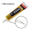 Zhanlida T8000 15/50/110ML Clear Cell Phone Adhesive MultiPurpose DIY Electronic Component Glue with Precision Applicator Tip 4