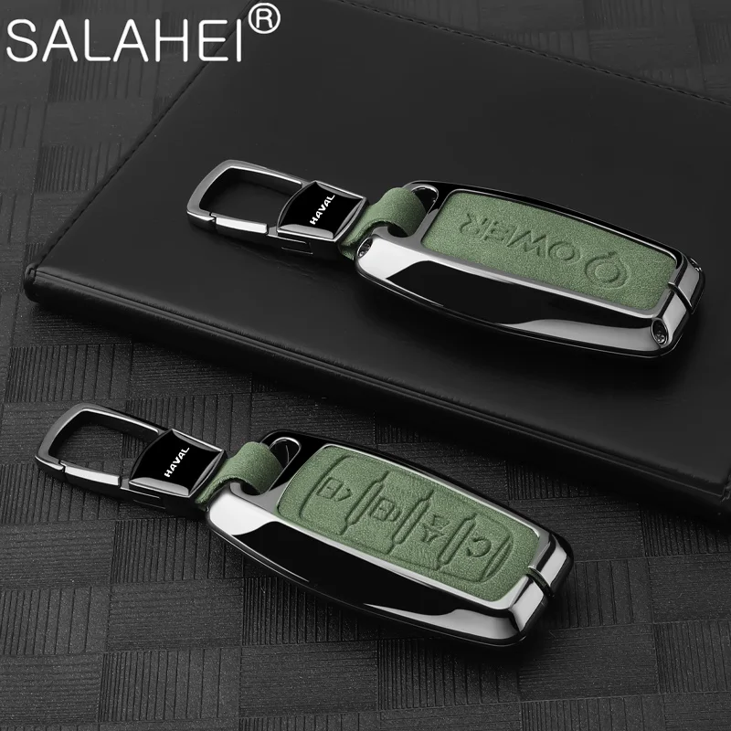 

Car Key Case Full Covers For Great Wall Haval Jolion H1 H6 H7 H4 H9 F5 F7 F7X F7H H2S GMW Dargo With Ower Logo Shell Accessories