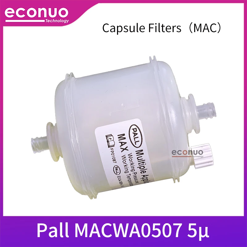 Original PALL Filter 5 Micron Capsule UV/Slovent Ink Filter for Flora/Docan//JHF/Allwin Series Printer MACWA0507