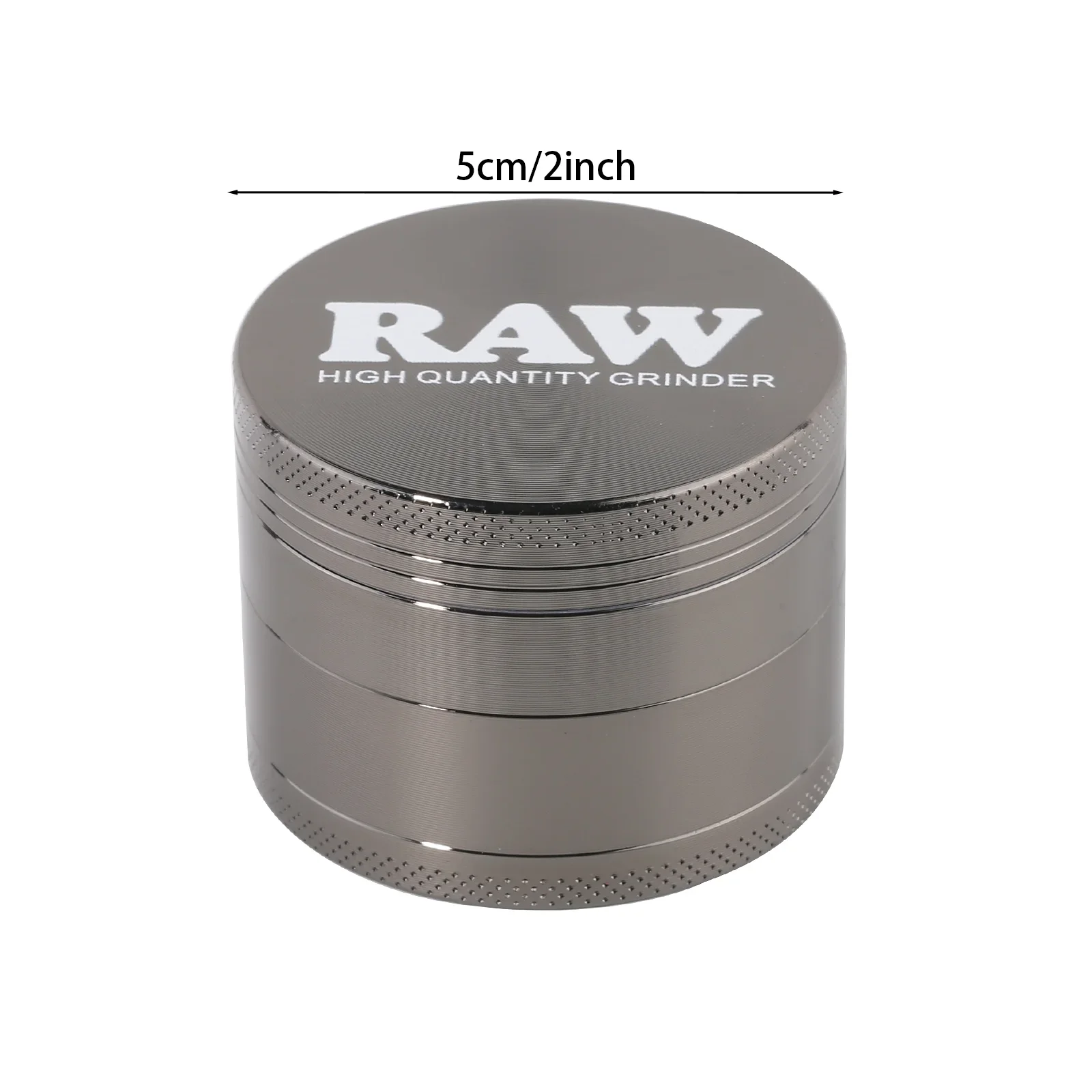 2" Metal Gray Herb Grinder 3