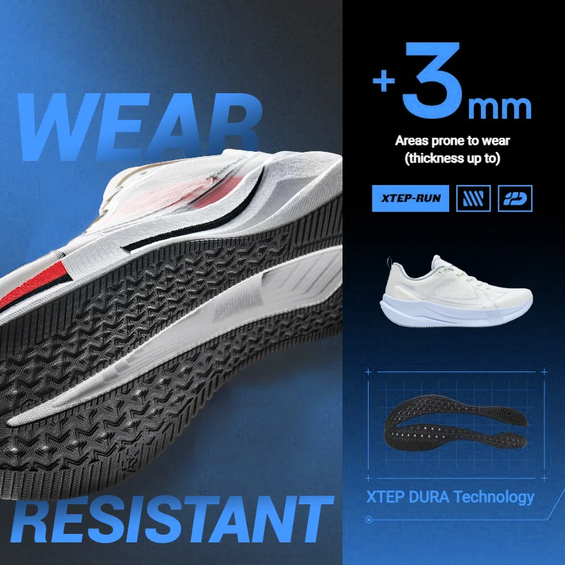 Xtep 2000km 5.0 Running Shoes For Women Universal Cushion Durable