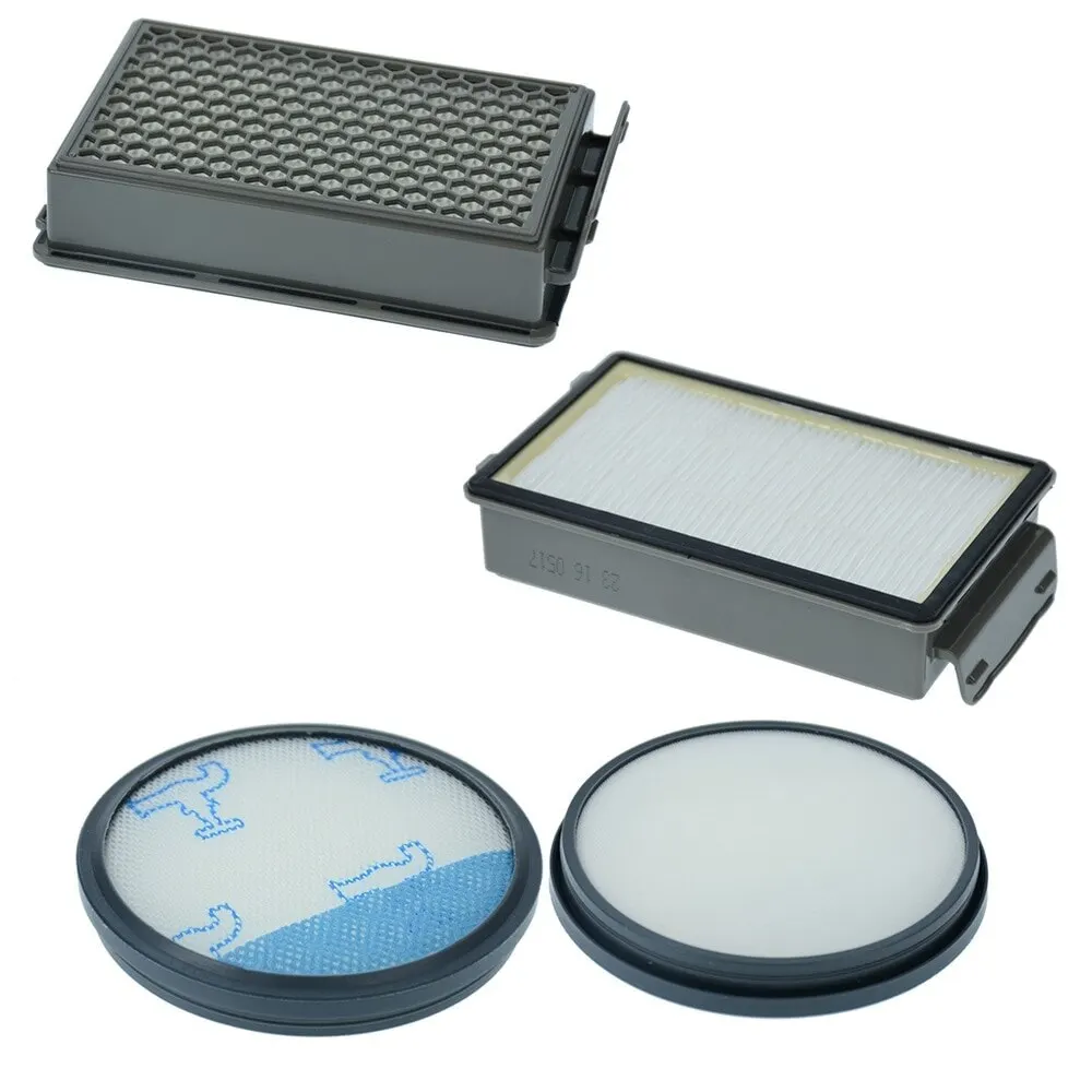 2 Filtri In Schiuma E 2 Filtri Hepa Per Aspirapolvere Rowenta Compact Compact Power Cyclonic Tefal/Moulinex