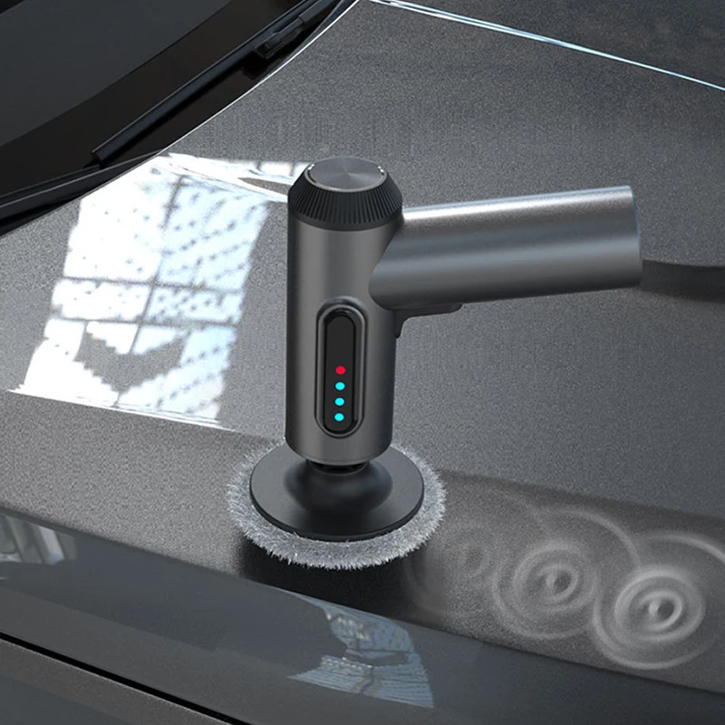 Car Polisher EAFC 1300rpm Wireless Car Polisher 4000mAh Polishing Machine Electric Polishing Auto Waxing Scratches Repair Tool