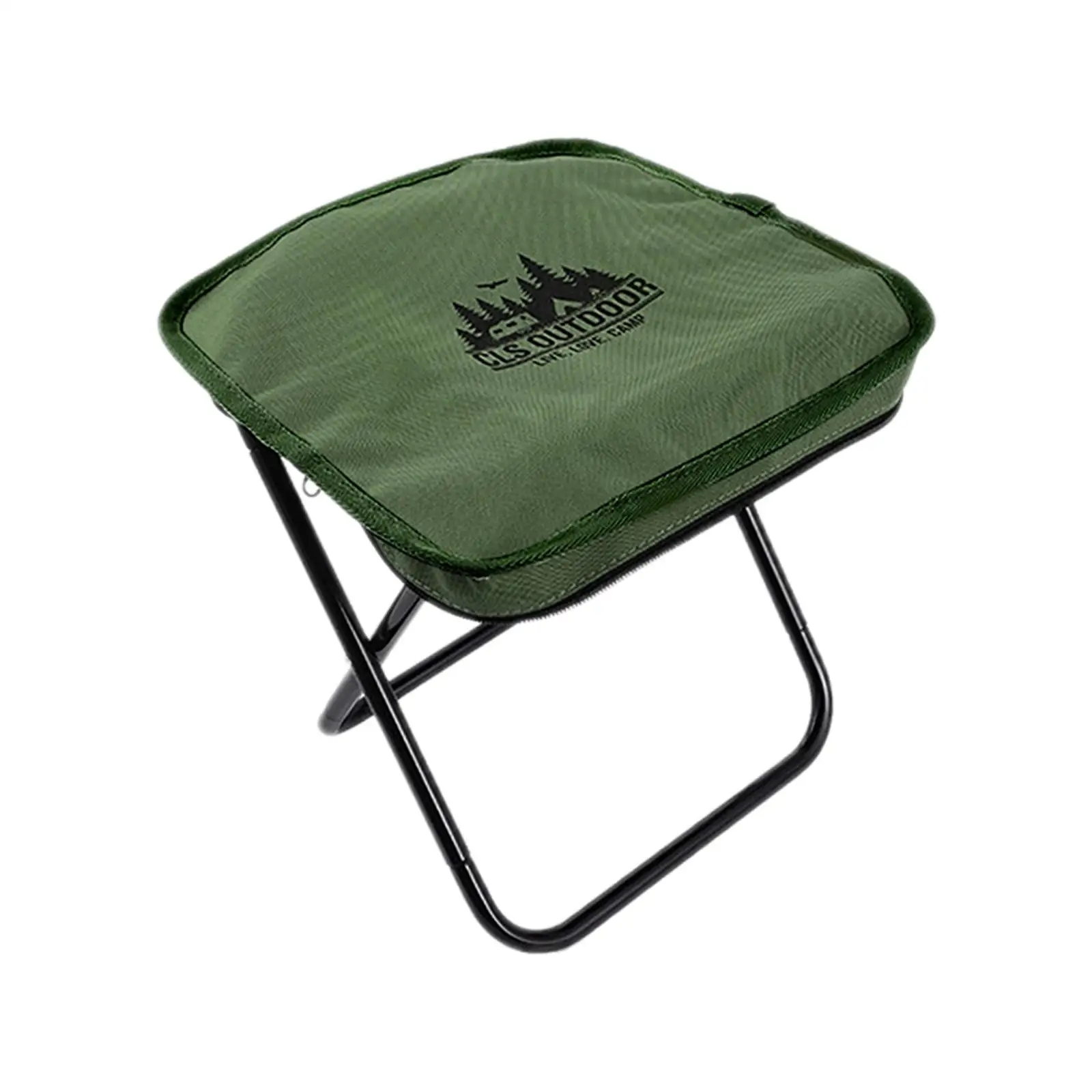 Camping Stool Zipper Handbag Camp Stool for Barbecue Hiking Backpacking