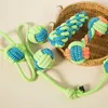 4pcs/7pcs Dog Chew Toy Bite Resistant Rope Knot Cats Dogs to Relieve Boredom Teeth Grinding and Cleaning Pet Training Supplies 2