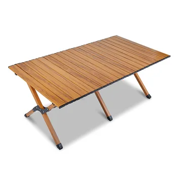 Outdoor folding table, camping table, picnic table, ultra-light and portable aluminum folding table, leisure table 1