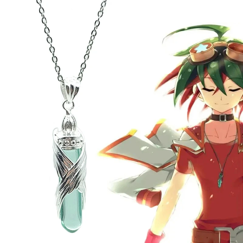 

Anime Yu-Gi-Oh ARC-V Necklace Accessories Yuya Sakaki Cosplay Costume Unisex Pendant Choker Accessories Jewelry Decorative props