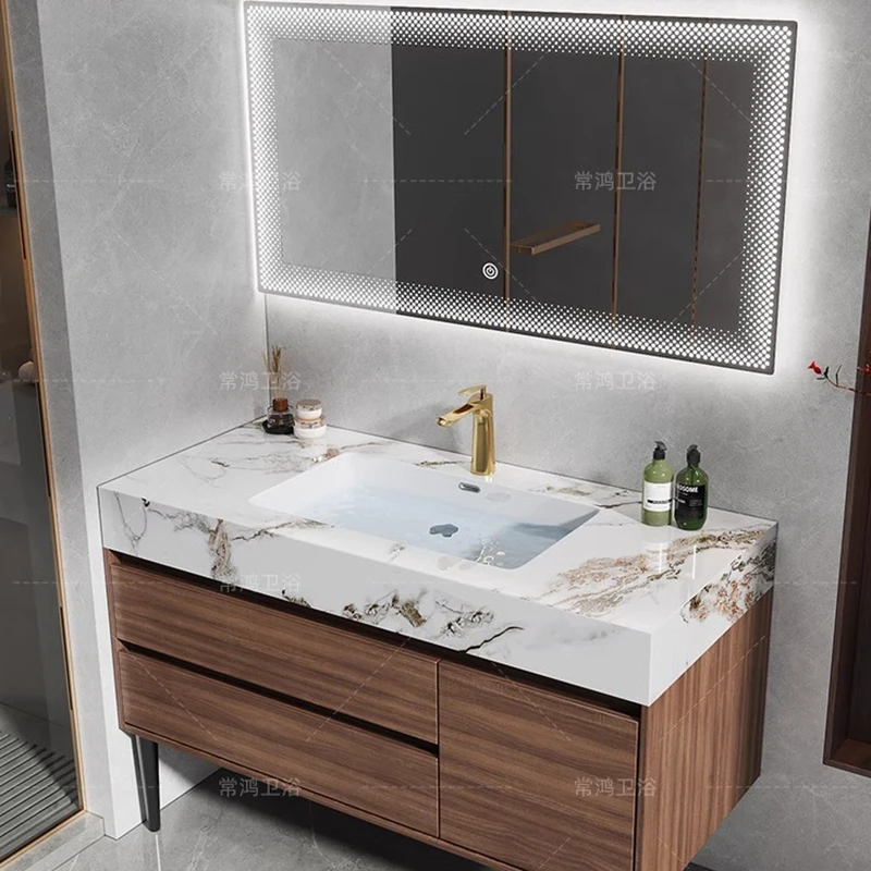 

Luxury Drawers Bathroom Cabinet Organizer Storage Sink Perfume Shelves Cupboard Makeup Decorations Archivadores Hotel Furniture