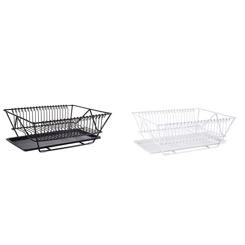

Kitchen Tableware Drain Dish Rack Large Capacity Dish Drain Basket Multi-Purpose Dish Storage Rack