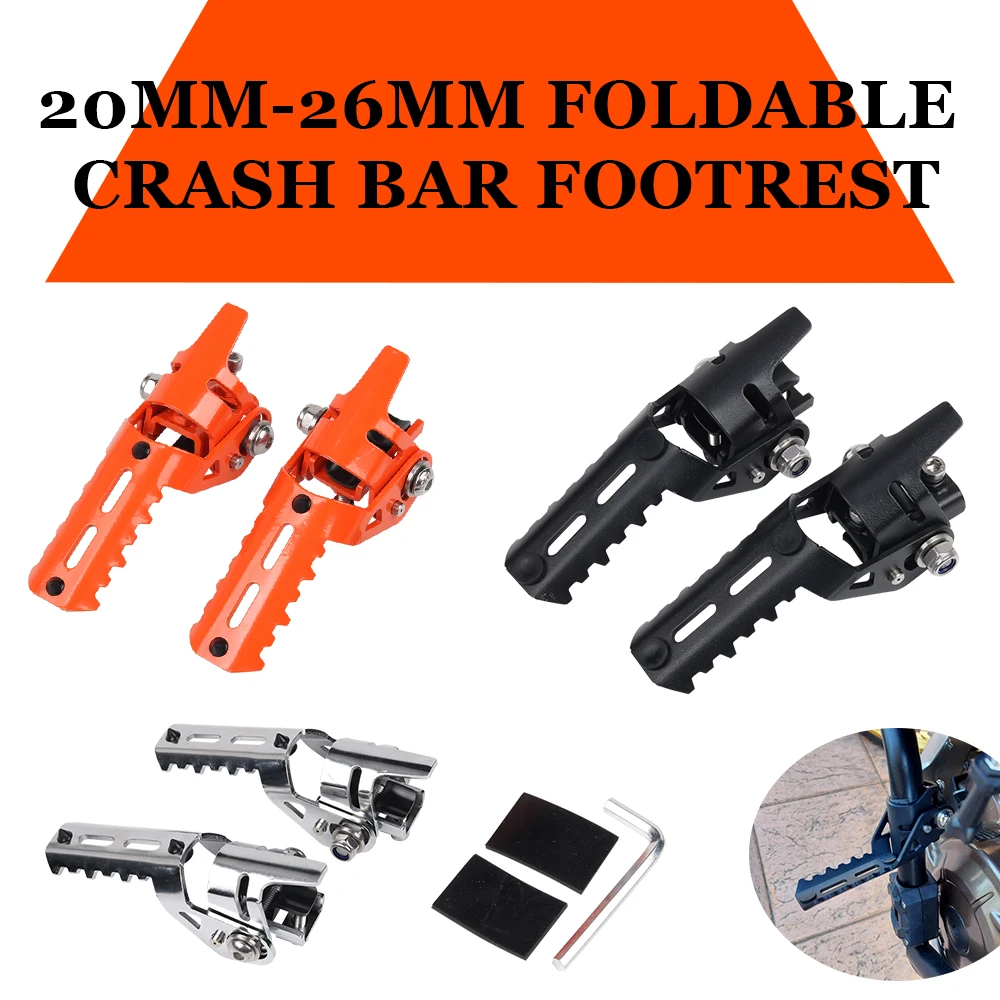 BMW R1200GS LC R1250GS R1200 GS R 1250 GS KTM HONDA NC750X motorcycle footrests Highway Front Foot Pegs Folding Footrests Clamps